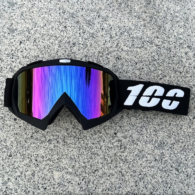 100 lunettes de moto lunettes de cyclisme en plein air tout-terrain Ski Sport MX ATV Dirt Bike lunettes de course lunettes de Motocross lunettes de vélo 1