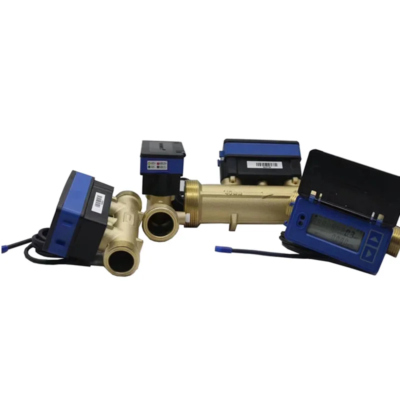 Ultrasonic Agricultural Irrigation Water Meter Small Diameter Copper Pipe Thread-connection Intelligent Ultrasonic Flowmeter