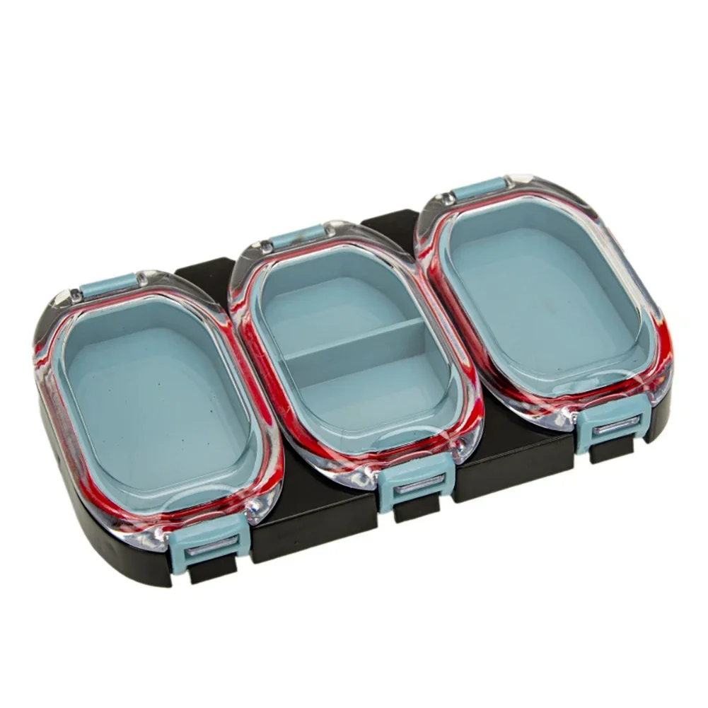 Magnetic Fishing Hook Outdoor Fishing Gear Accessories Box Waterproof Outdoor Fish Box for Bass Carp Fishing Accessories