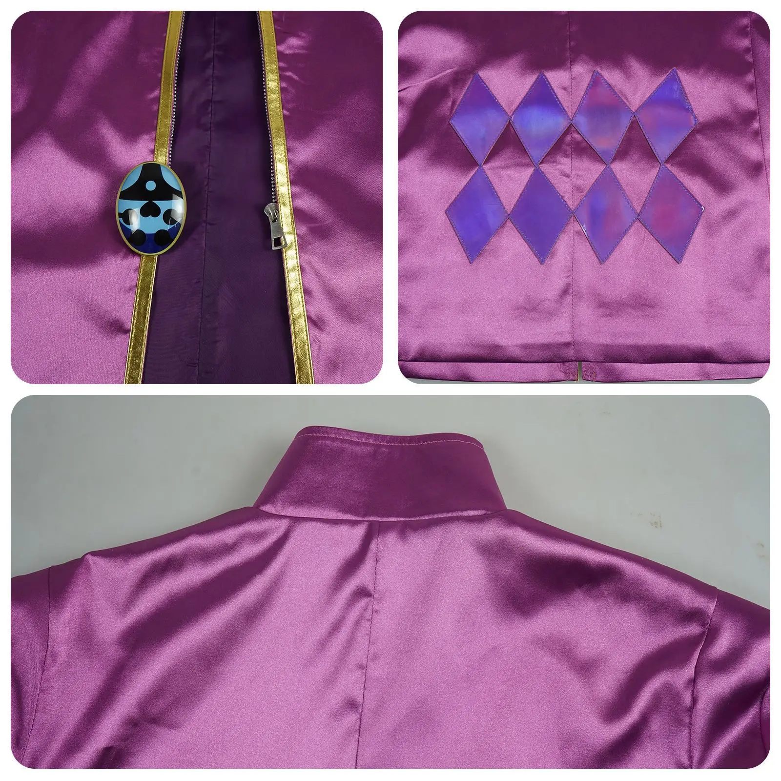 JoJo's Bizarre Adventure Giorno Giovanna Golden Wind Suit Cosplay Costume