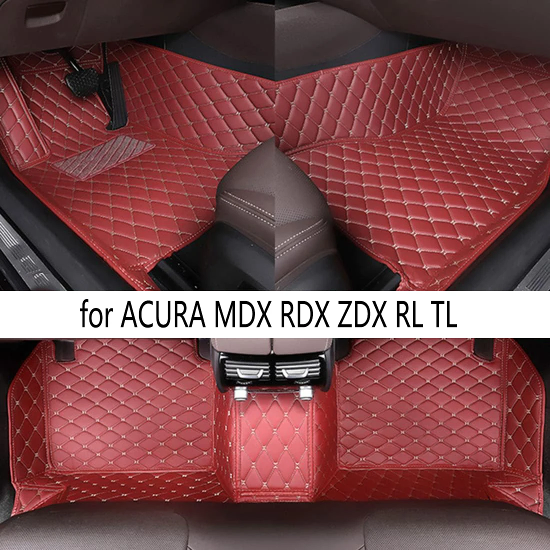 

Автомобильные коврики CRLCRT для ACURA MDX RDX ZDX RL TL CDX ILX TLX TSX RSX, автомобильные аксессуары, детали интерьера