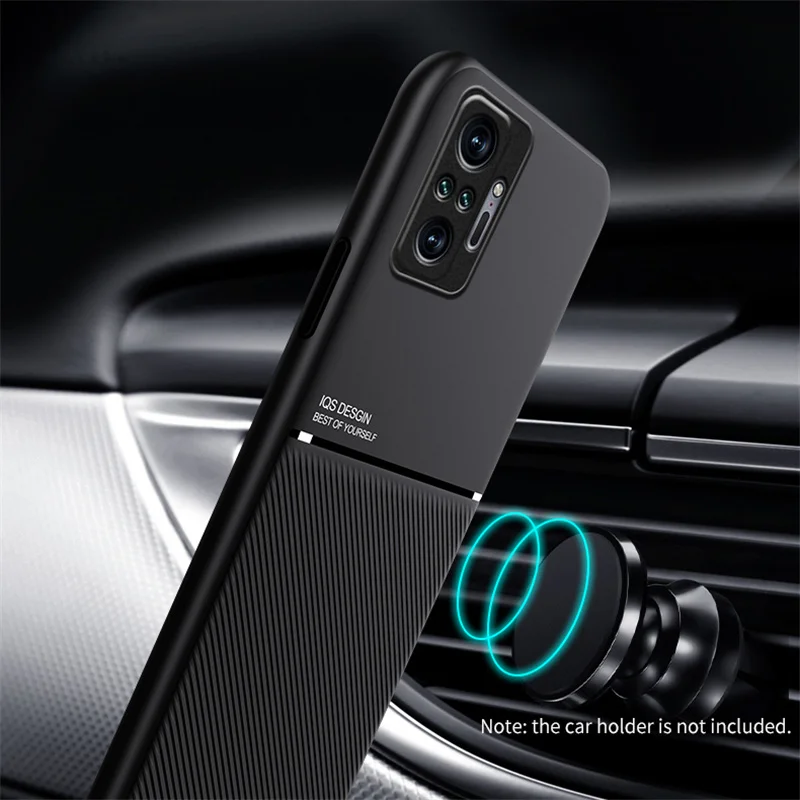 Enhanced Silicone Magnetic Phone Case - Soft Back Cover