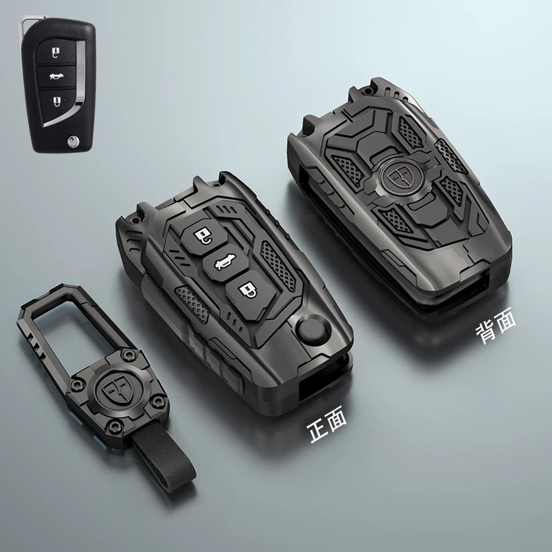 Caso Chiave Dell'automobile Fob Per Toyota Auris Corolla Avensis Verso Yaris Aygo Scion TC IM Camry RAV4 Forturner Accessori Auto