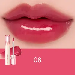 Glasting Color Mirror Shine Lip Gloss - Luxurious Korean Beauty Gloss - 4g (08 CHERRY UP)