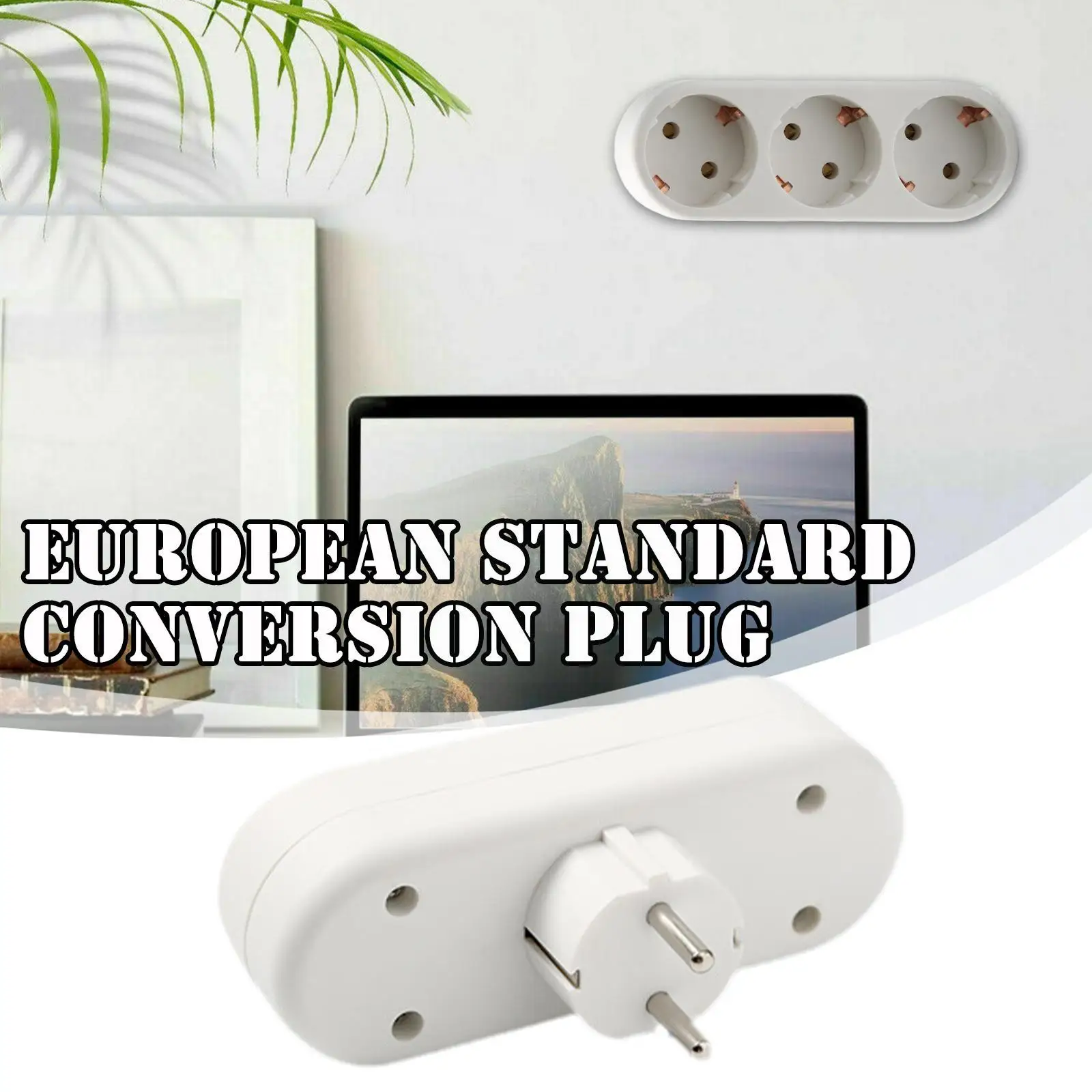 3 Compartment 16A 250V EU Socket Multiple Plug Socket Standard German Strip European Plug Adapter Power plug adapter,power strip,electrical socket,plug outlet extender,power extension plug,extension sockets,power socket