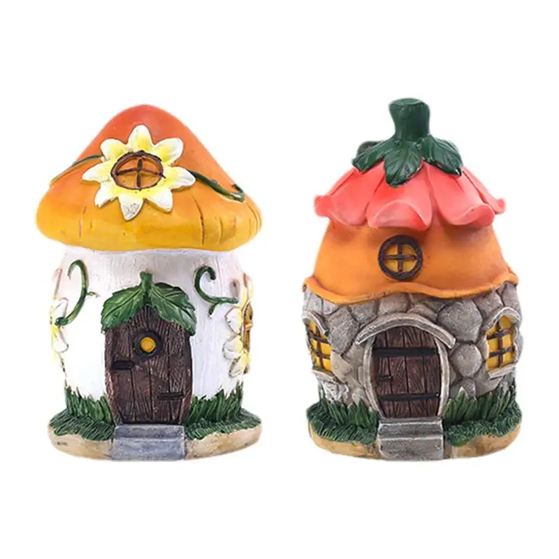

Miniature Landscape Fairy Garden Accessories Mini Mushroom Flower Pine Cone Bonsai Decor Toys Holiday Gifts Home Ornaments