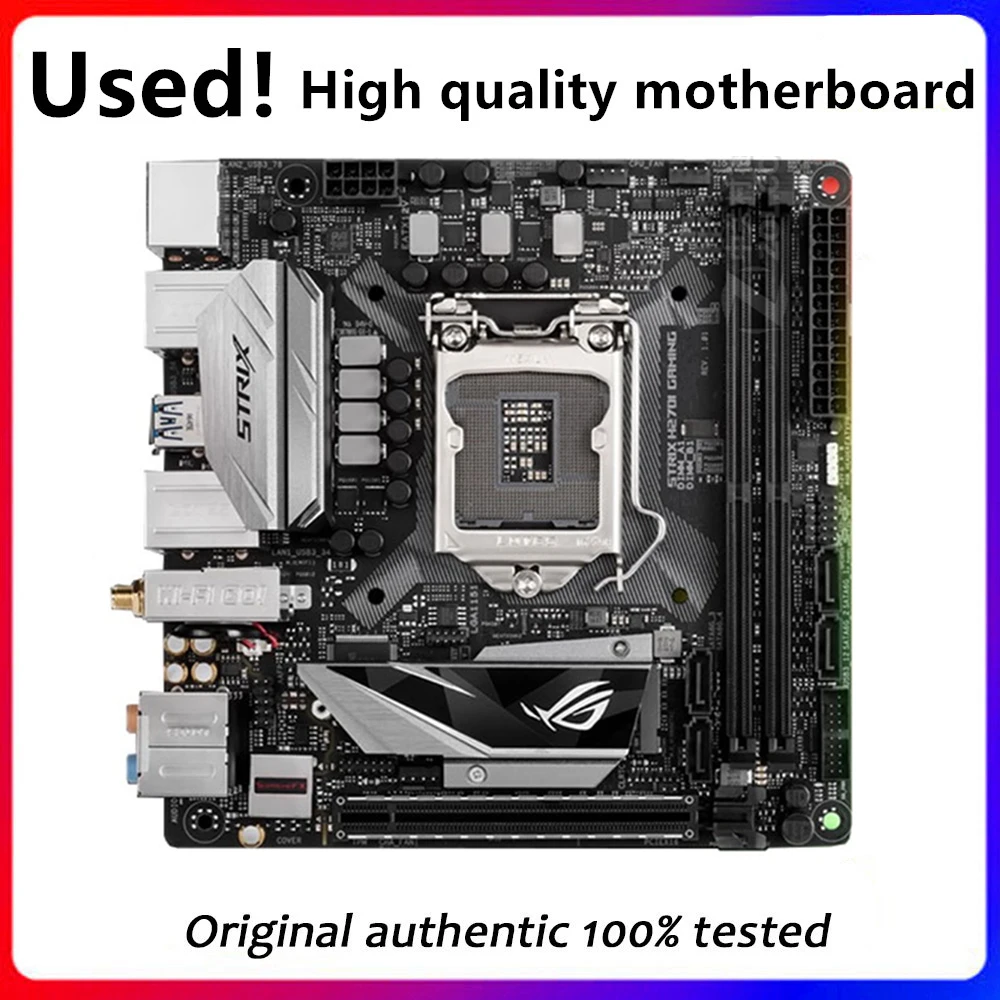 Per Rog Strix H270I Gaming Originale Usato Desktop Intel H270 32Gb Ddr4 Scheda Madre Lga 1151 I7/I5/I3 Usb3.0 Sata3