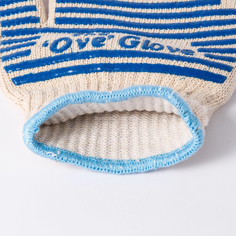 282℃ High Temperature and Anti-ironing Ceramic Kiln Heat Insulation Gloves Thickened Aramid Five Fingers Protective Supplies