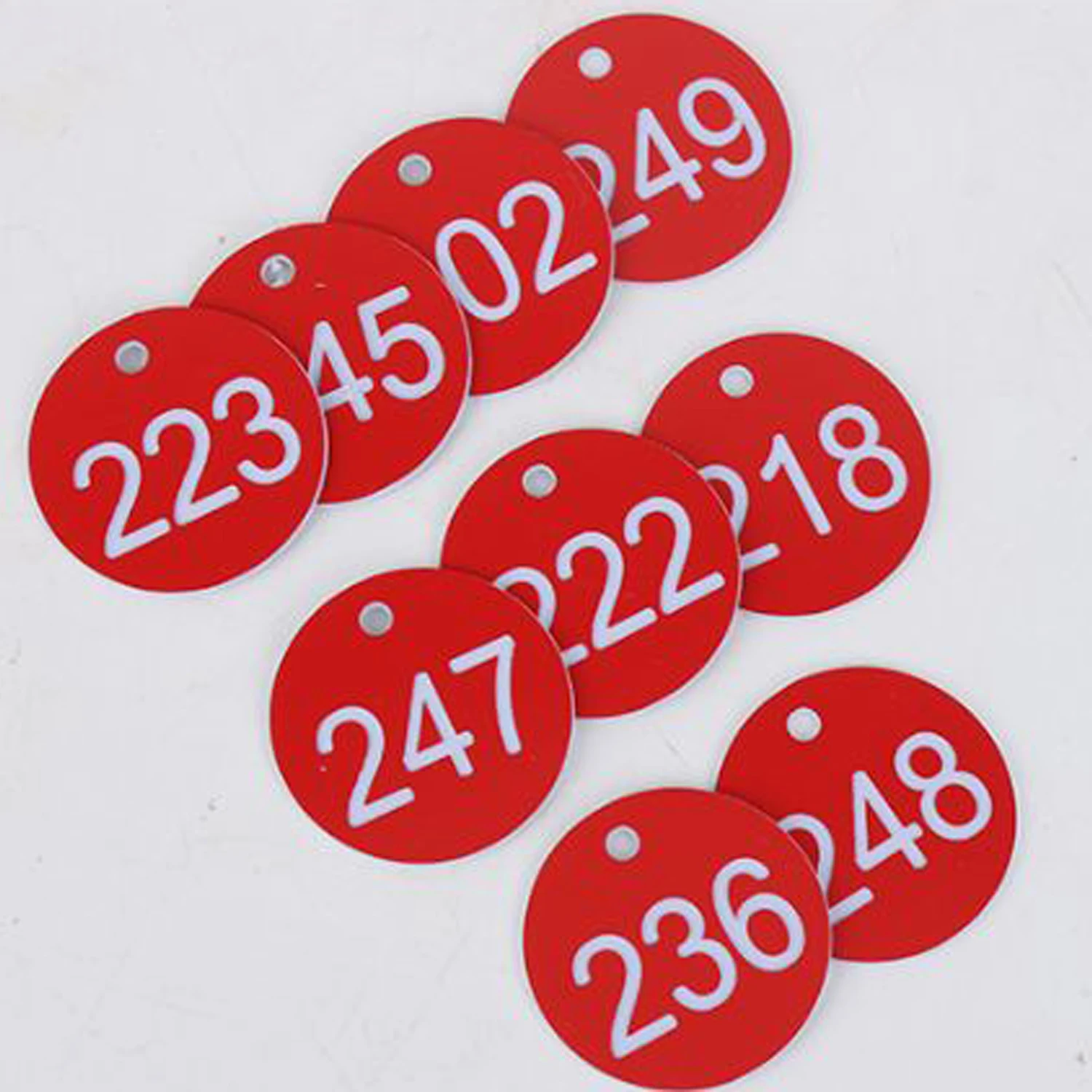 1-50 Numbered Beehive Labels Beehive Numbered Labels Holes Classification Marks Beekeeping Supplies Id Number Label Beekeeping Tools Beekeeping Accessories
