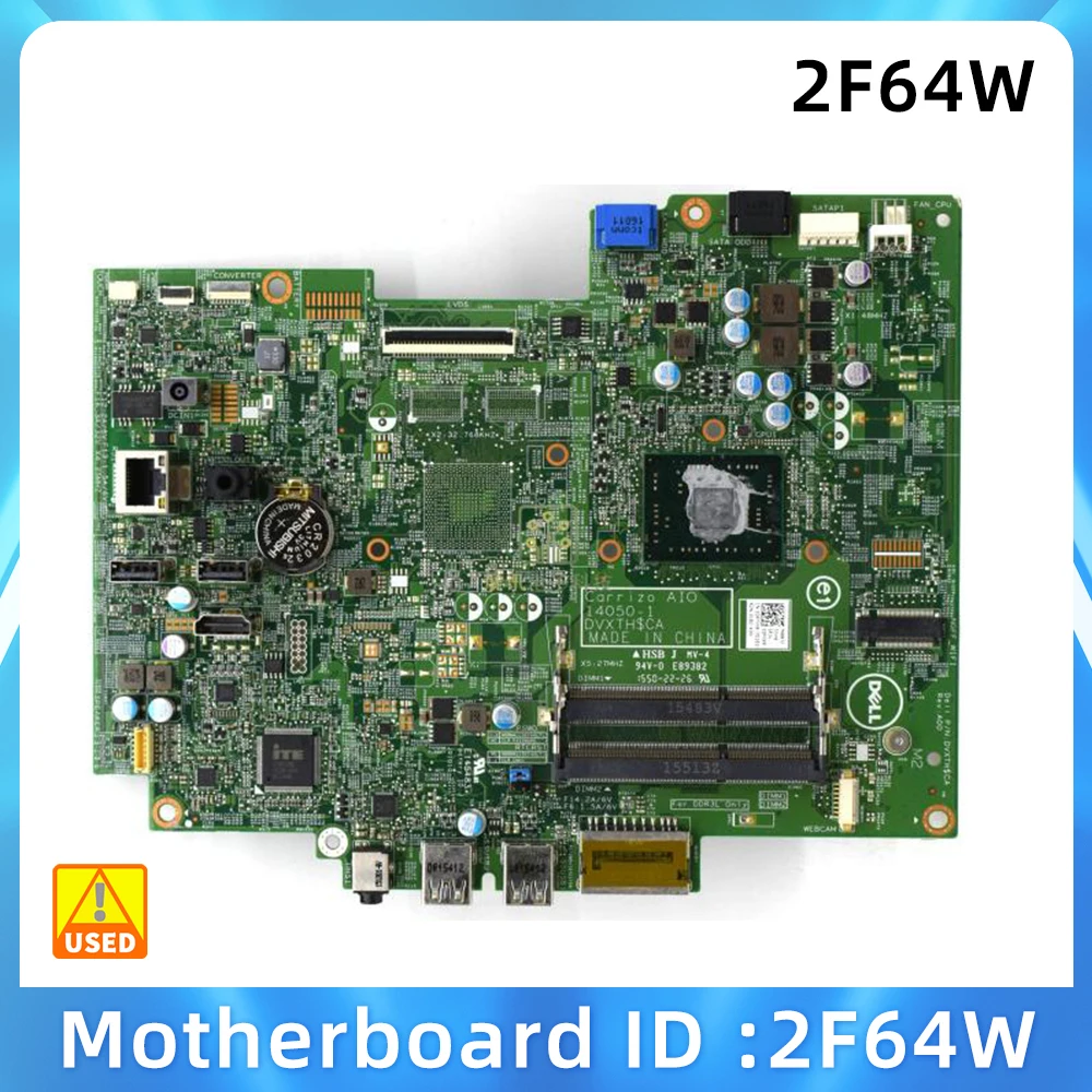 

Dell 3455 AIO All-in-One motherboard 3PYWR 6H91J 2F64W HCGG3 14050-1