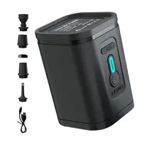 Vacuum Storage Bags Pump Rechargeable Air Pump For Pool Floats Mini Electric Storage Bag Air Suction Pump With 5 Nozzles 1