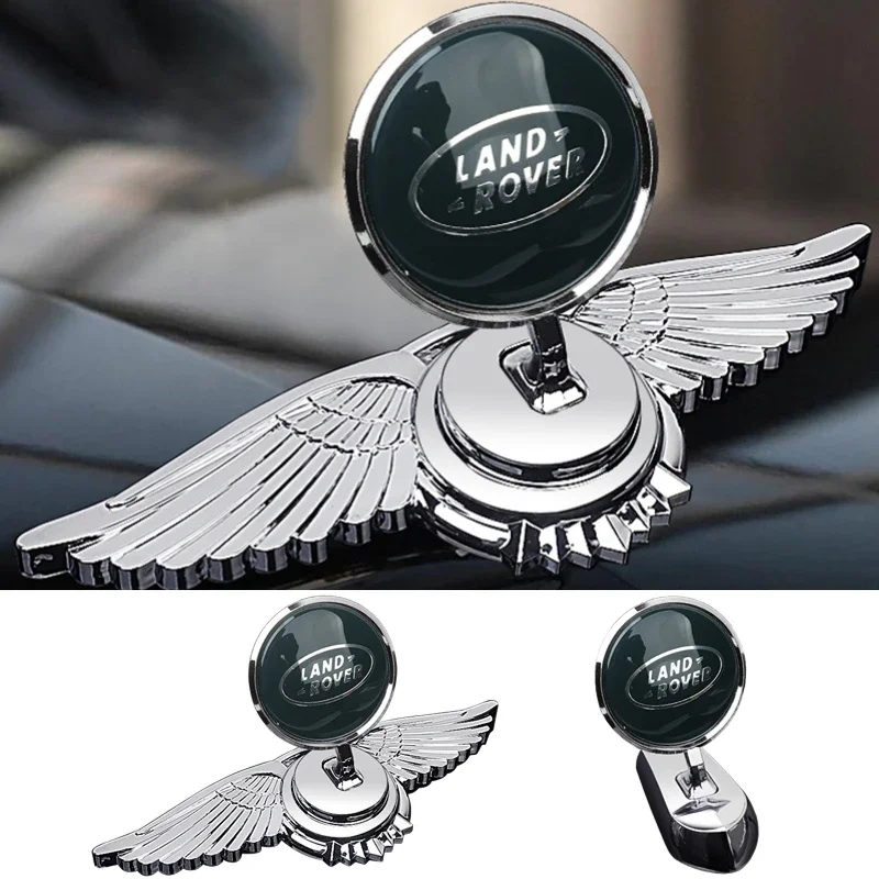 Adesivo Dell'Emblema Del Cofano Anteriore Dell'Auto In Lega Per Land Rover Range Rover Defender 110 Discovery Sport Evoque L322 Vogue Velar Decoration