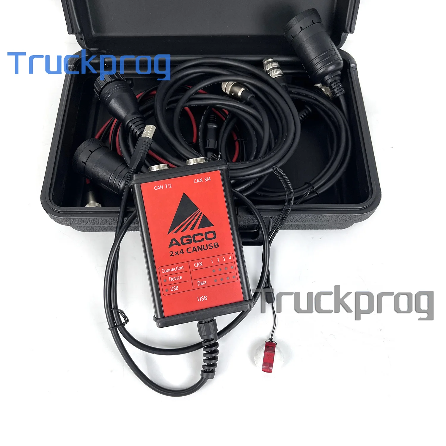F110 tablet for AGCO CANUSB EDT 2x4 fendt Interface Electronic service Heavy truck Agricultural Diagnostic Tool with key dongle - Image 5