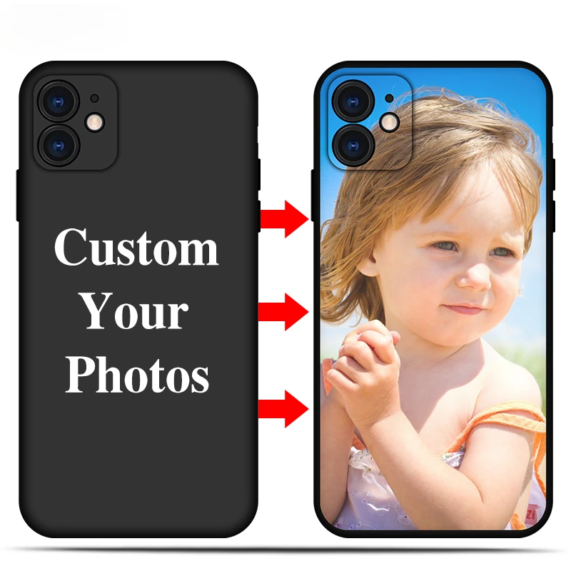 Personalized DIY Picture Phone Case - Soft Silicone TPU Protective Cover