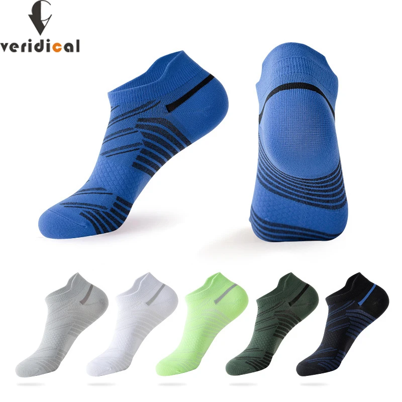 

3 Pairs Ankle Athletic Sport Socks Mens Shallow Mouth Quick Dry Thin Breathable Bike Running Outdoor Invisible Travel Socks