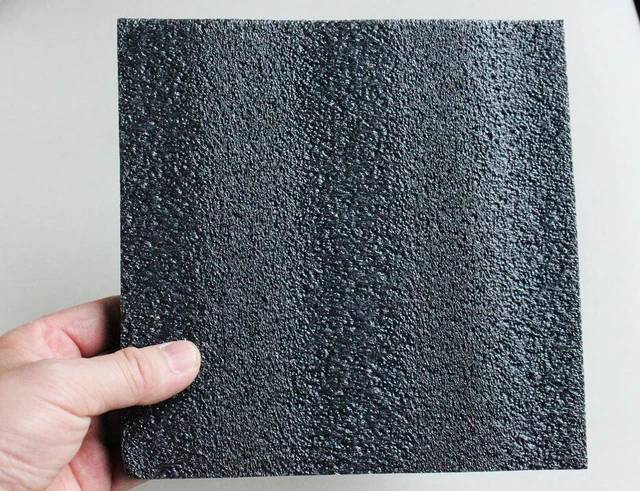 Thickness 2cm Square Black Cushion Polyethylene Foam Sheets Size