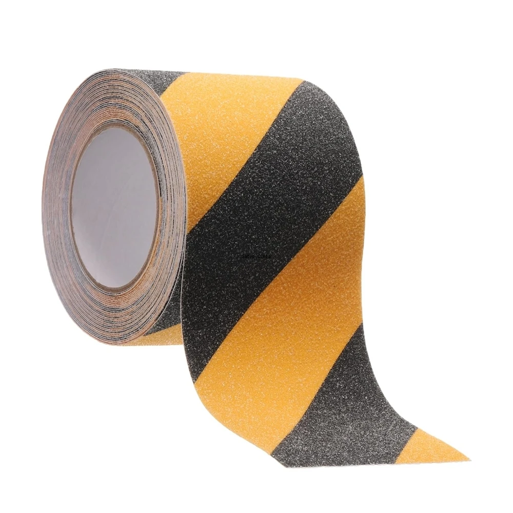 Safety Tape Yellow Black, Anti-Slip Safety Tapes Adhesive For Outdoor Steps Stairs Floors Walls Or Indoor High Traction Warning Tape, 5cm X 5m - View #12