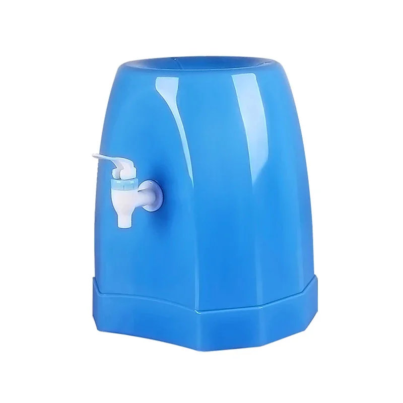 موزع مياه نافورة مكتبية، سعة جالون، مزود بقاعدة دل...