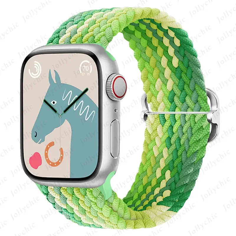 Braided Solo Loop Strap for Apple Watch - Stylish and Comfortable Wristband Accessory