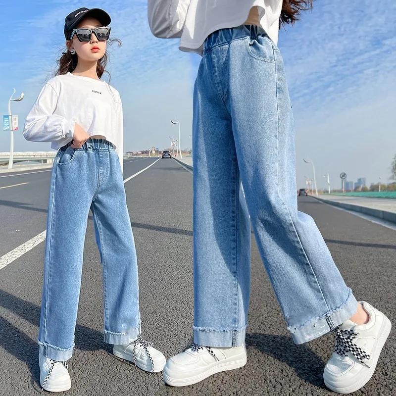 【FP142】★韓国大人気★FP GRADE WIDE DENIM PANTS Qoo10] FP142 FP Light denim wide : メンズファッション