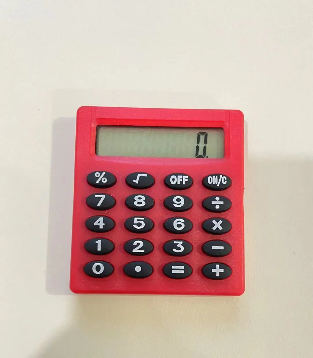 Cartoon Pocket Mini Calculator Handheld Pocket Type Coin Batteries Calculator School Office
