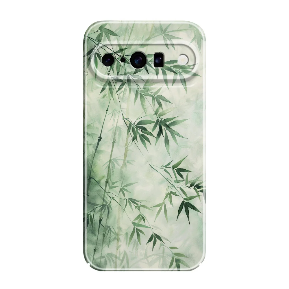 Lush Green Bamboo Forest Phone Case - Durable Hard Cover