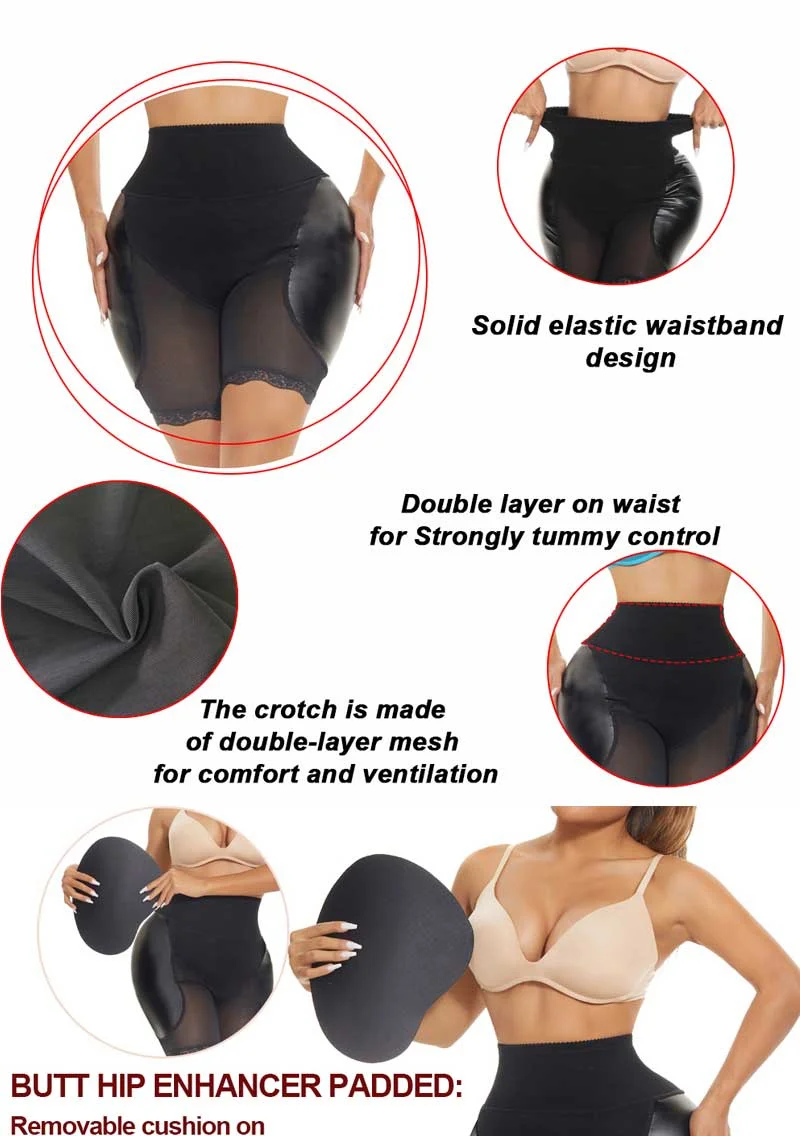 LANFEI Womens Seamless Hip Shaper Underwear With Hip Enhancer And Butt  Lifter Fake Ass Slimming Panties For A Flawless Figure 221206 From Xue01,  $10.63