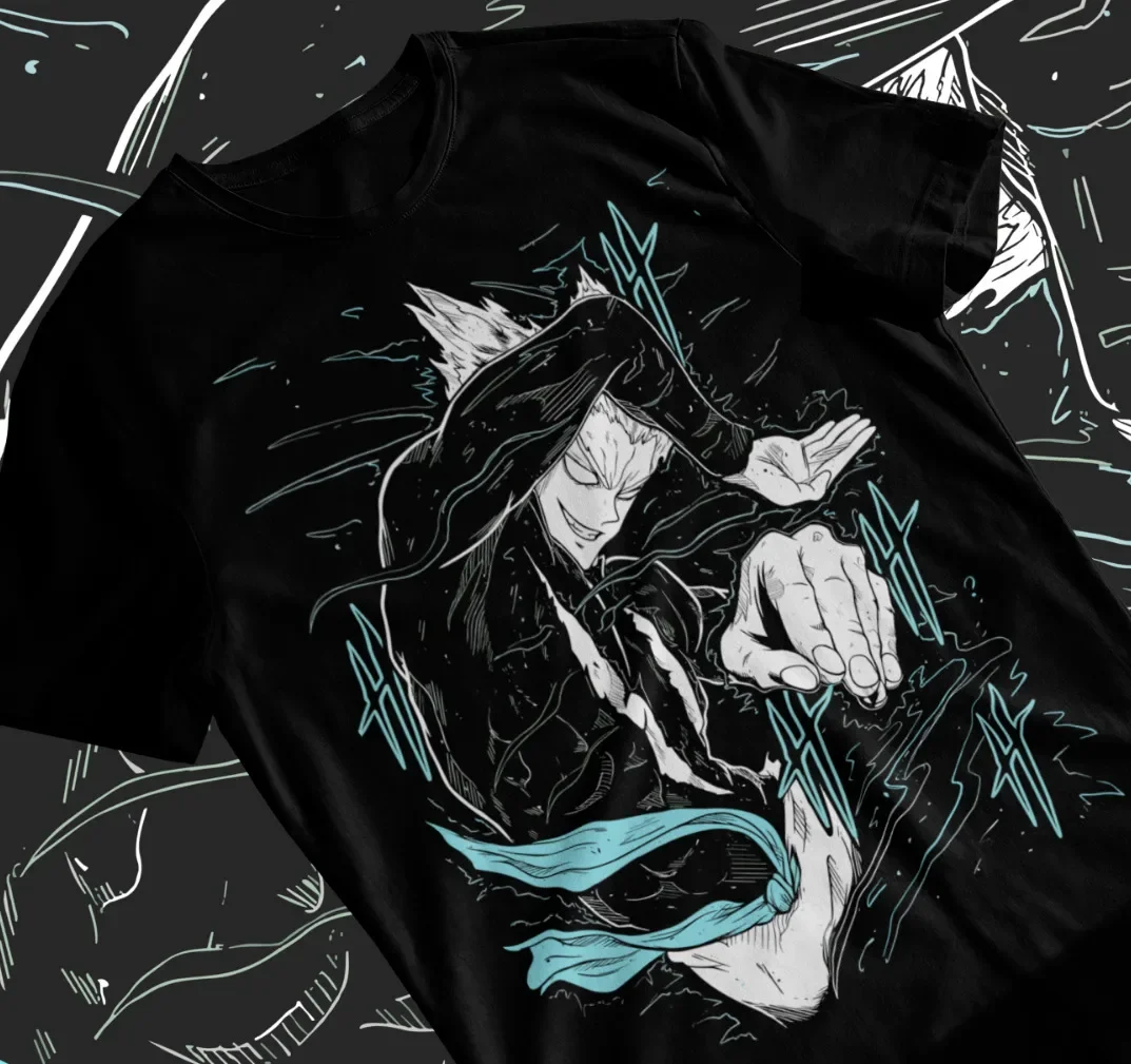 

Garou T-Shirt One Punch Horror Villain Gift Anime Manga Unisex Shirt Soft Tee