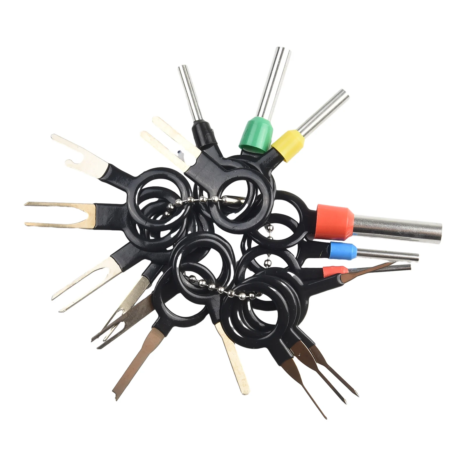 

Tool Kit Terminal Removal Wire Harness Repair Connector Crimp Pin Removal Terminal Back Needle Tool Terminal Pick Needle