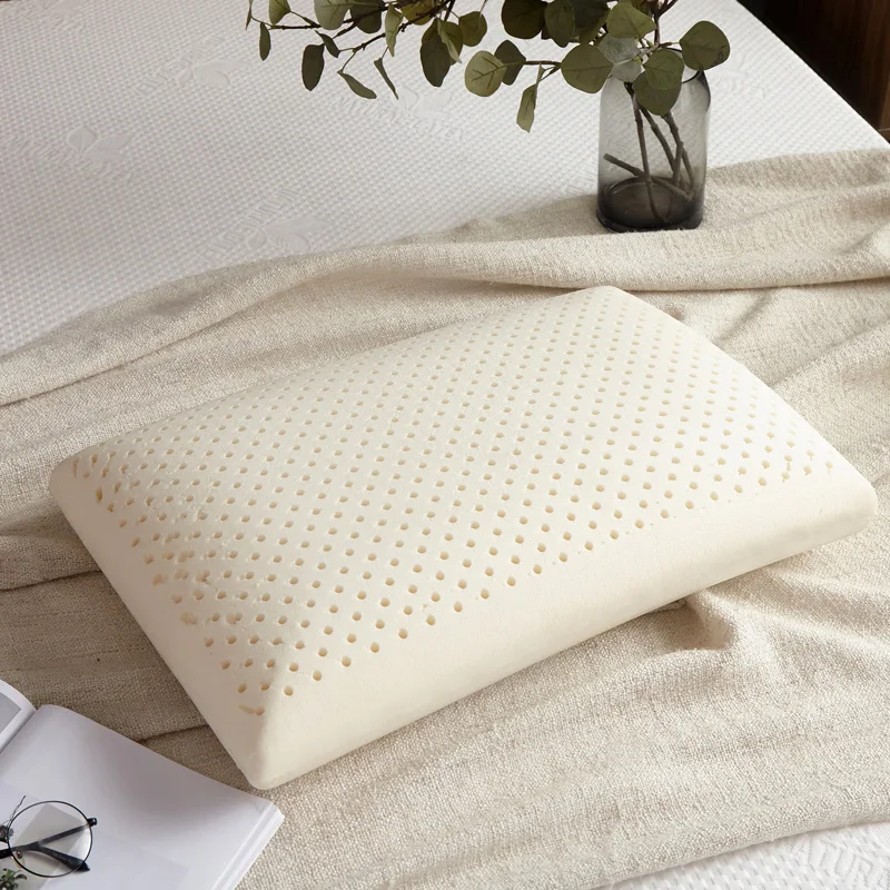 

Натуральная латексная подушка из Таиланда, подходит для взрослых и детей, обеспечивает массаж сна и ортопедическую поддержку, в наличии