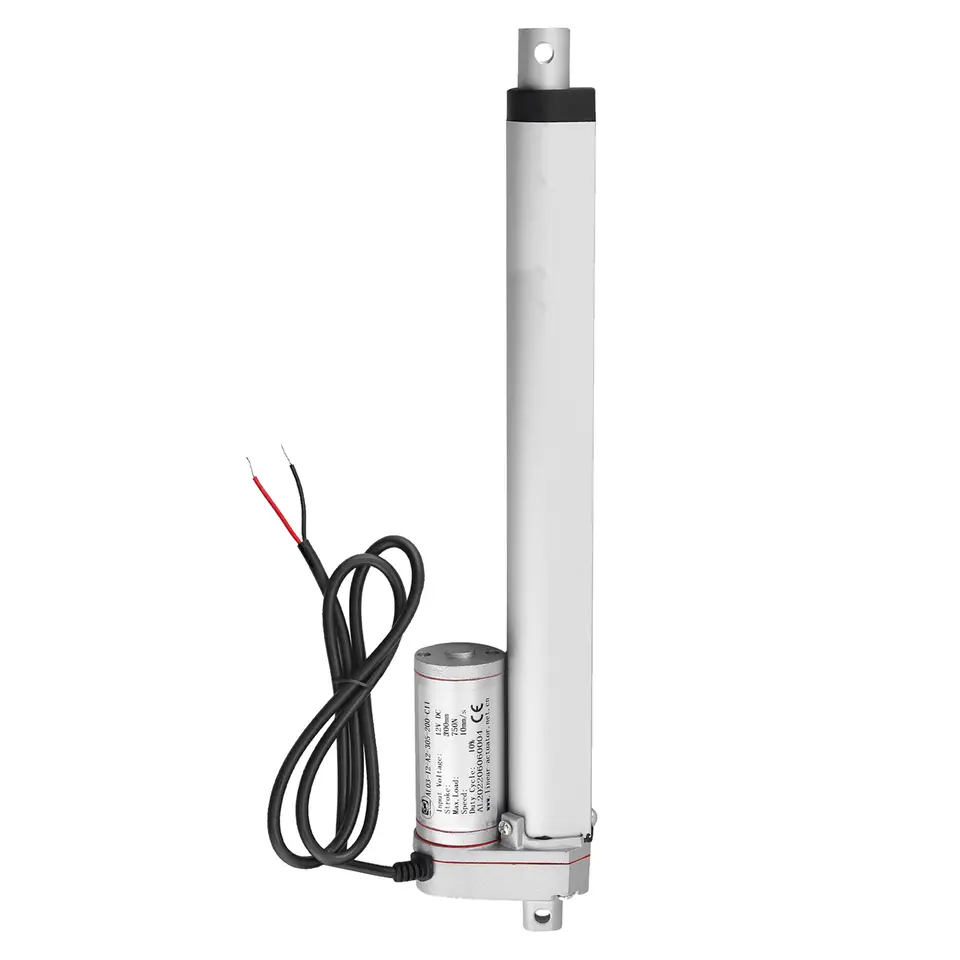 DC 12V 750N Linear Actuator 50mm 100mm 150mm 200mm 250mm 300mm Stroke Linear Drive Electric Motor Linear Motor 10mm/s Speed image 6