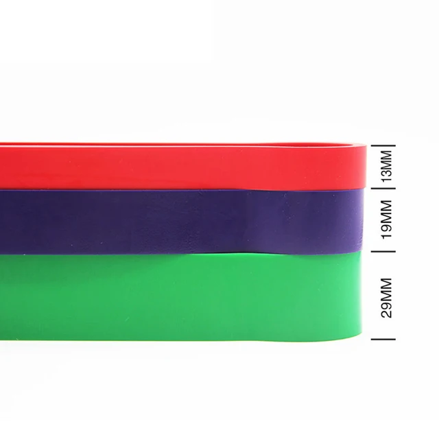 3 Colors Resistance Bands Natural Latex Expander Power Yoga Rubber Loop Fitness Elastic Bands Pilates Sport Workout Equipment 4
