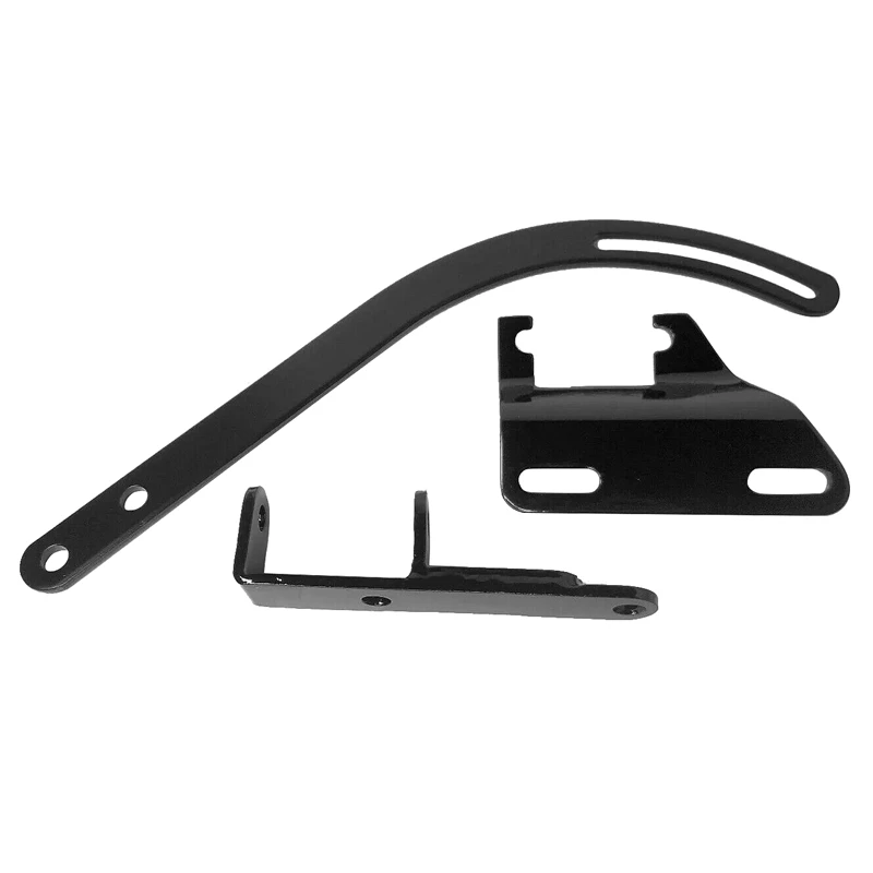 For Chevy SBC Black Alternator Bracket Short Water Pump Drivers Side