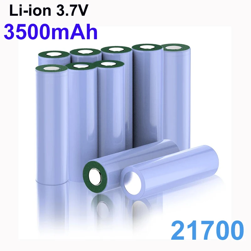 21700 Batteria 3500Mah 3.7V 35A Batteria Ricaricabile Agli Ioni Di Litio 21700 Per Batteria Cacciavite Ev Batteria Per Bicicletta Elettrica Per Auto