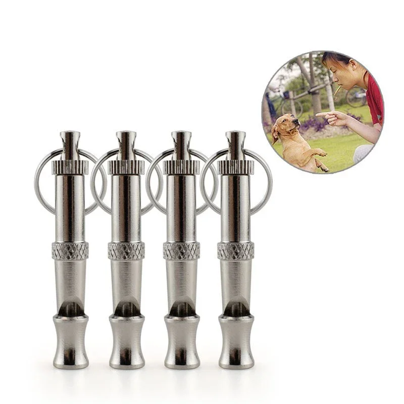 Adjustable Dog Whistle Pet Dog Training Obedience Whistle Sound Repeller Stop Barking Control for Training Deterrent