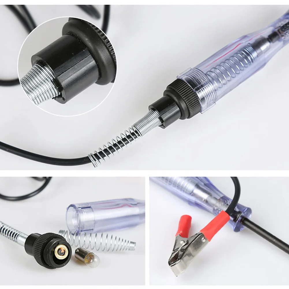 

Probe Detector LCD Tester 6V-24V ABS+Metal Car Tool Electric Voltage Test Pen LED Light For Checking Circuits Fuses