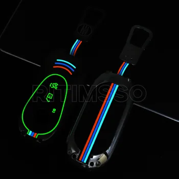 Nuova custodia per chiave a distanza per auto in lega Shell per Benz classe C S W206 W223 S350 C260 C300 S400 S450 S500 Protector Keyless - Nuova custodia per chiave a distanza per auto in lega Shell per Benz classe C