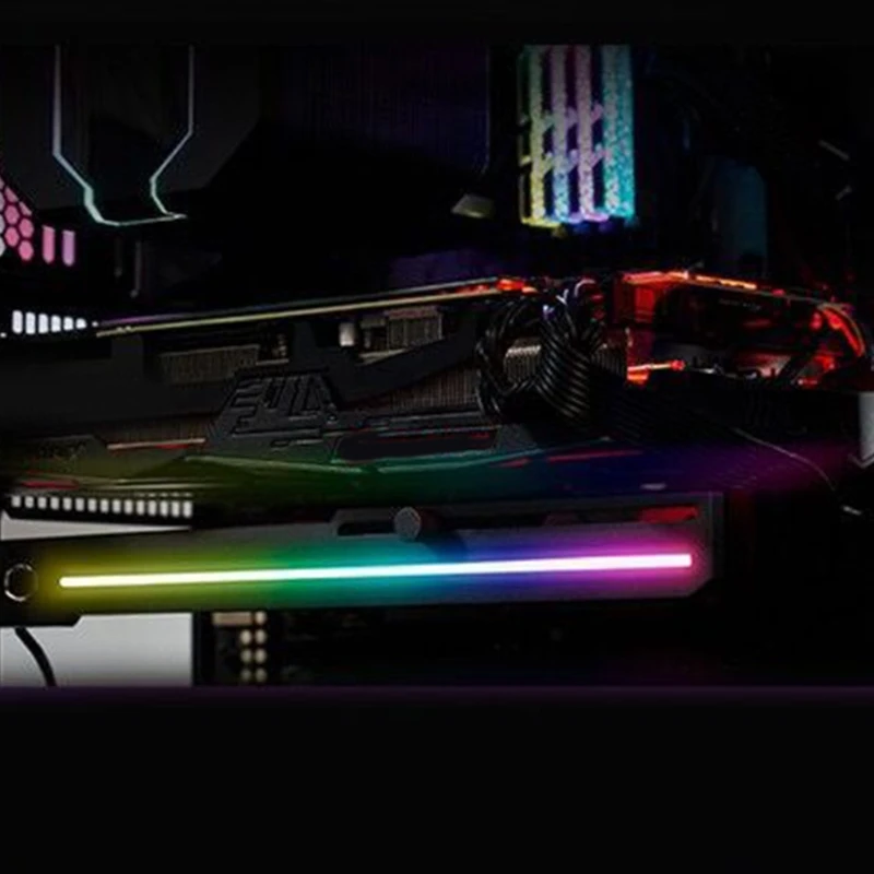 ELV8 LED GPU Ȧ ׷ ī 귡Ŷ, RGB  ׷ ī Ȧ, ӽ