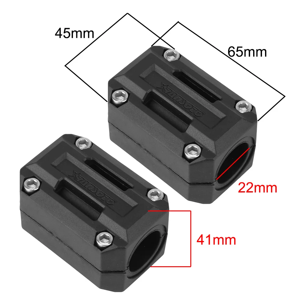 Motorcycle Engine Guard Decorative Crash Bar - Falling Protection System