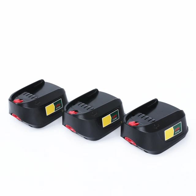 3 Pieces New 18V 3500mAh Lithium-Ion Akku for Power4All PBA 18V