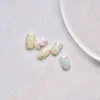 1pc 3D Thin Wild Pink Small Flowers Nail Art Stickers Self Adhesive Decals Manicure Accessories MS637 5