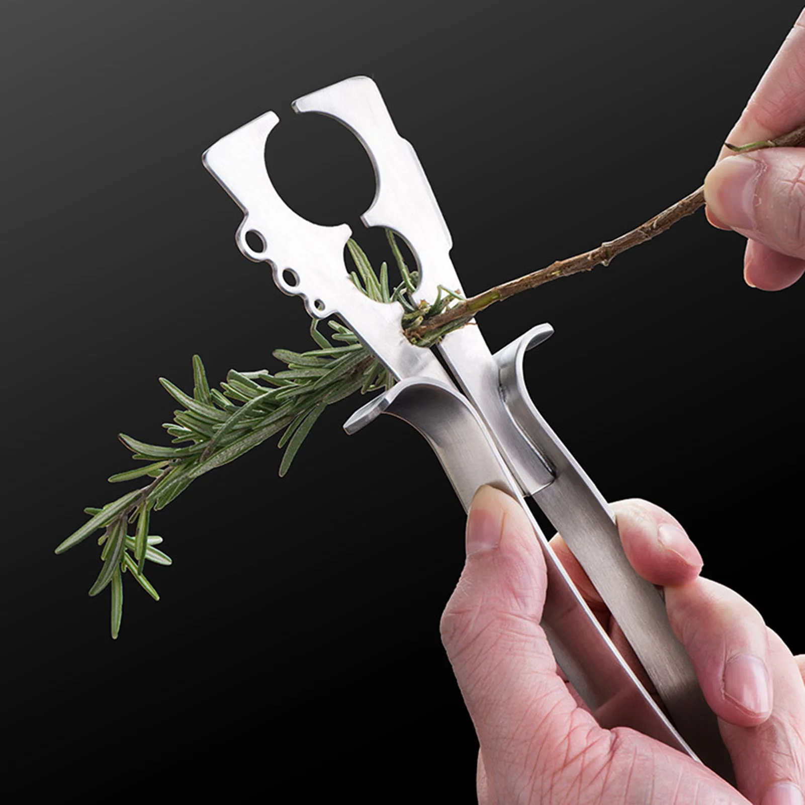 Multipurpose Herb Stripper Reusable Vanilla Cutter Kitchen Supplies