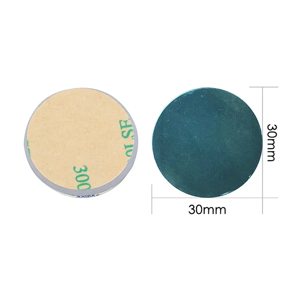 Magnetic Metal Plate Stickers for Car Phone Holder – Universal Mount Solution (1/20Pcs)