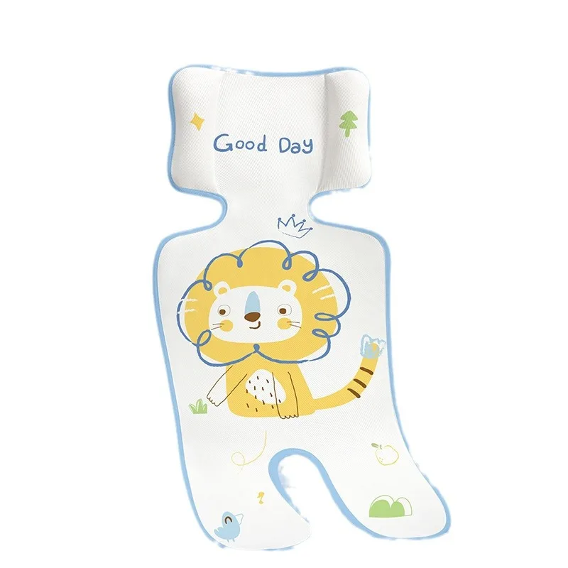 Summer Universal Stroller Cooling Seat Safety Seat Ice Silk Pad Baby Dining Chair Breathable Cooling Pad