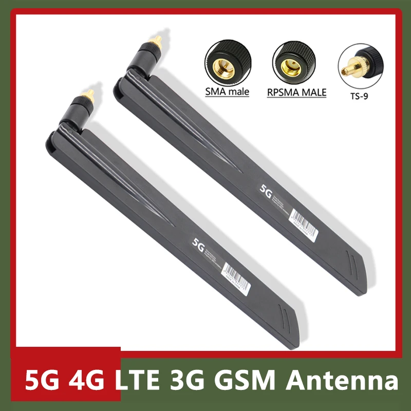 2 Antenne 5G/4G WiFi Omnidirezionali - 6DBI, SMA/TS9, Per Router, Telecamere E Dispositivi IoT - Foto 5
