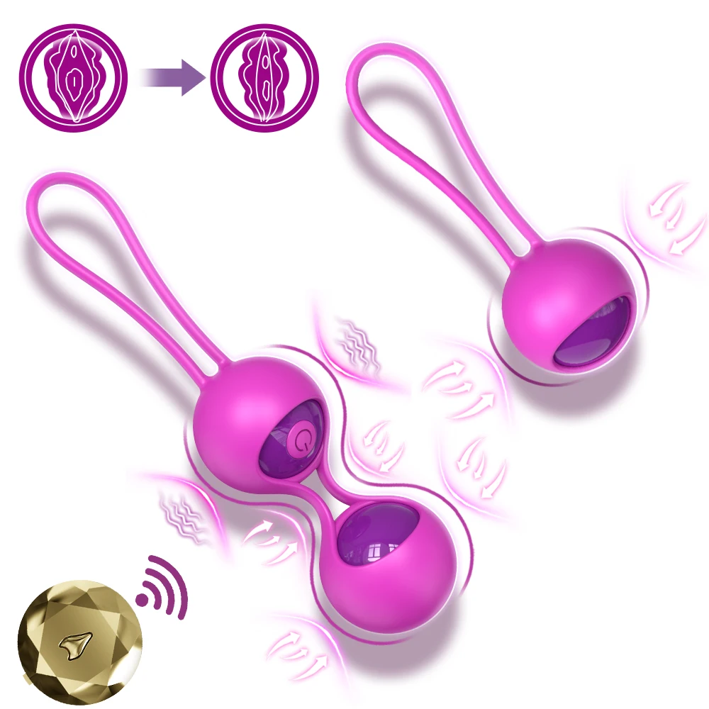 Fernbedienung Vaginal Ball Smart Geisha Kegel Ball Simulator Vagina Chinesische Ben Wa Ball Straffung Exerciser Sex Spielzeug für Frauen