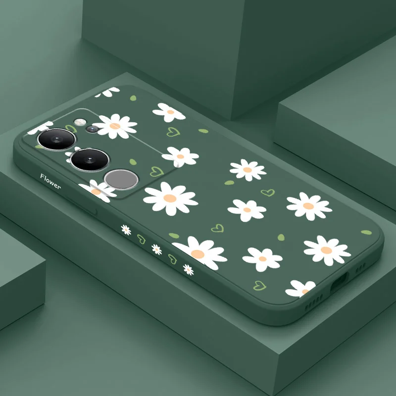 Tender Daisy Phone Case - Floral Design in Durable Material