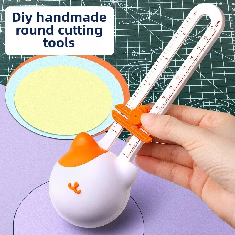 Circular Cutter 360-degree Manual Rotation of Circular Paper Cutter Knife Cutting Tool