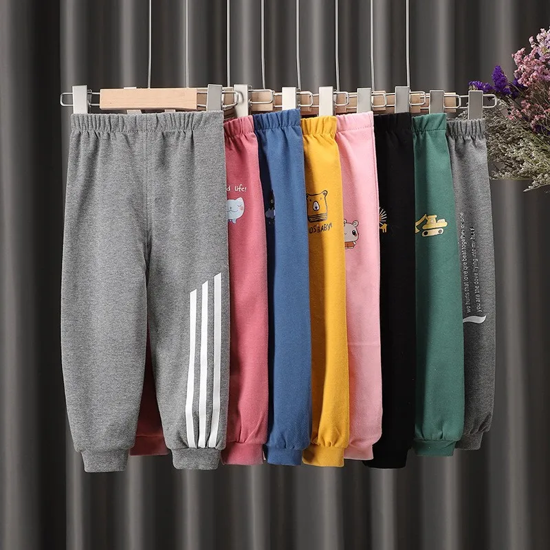 Girls Pants Boys Pants Girls Trousers Kids Pants Children Casual Pants Kids Baby Boy Girl Trousers For Sports Clothing Toddler Bottoms Infant Baby Clothes Pants Legging