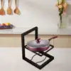 Pot and Pan Organizer Heavy Duty Kitchen Organizer Pot Organizer for Home Kitchen Organizer Cookware Stand under Cabinet 3
